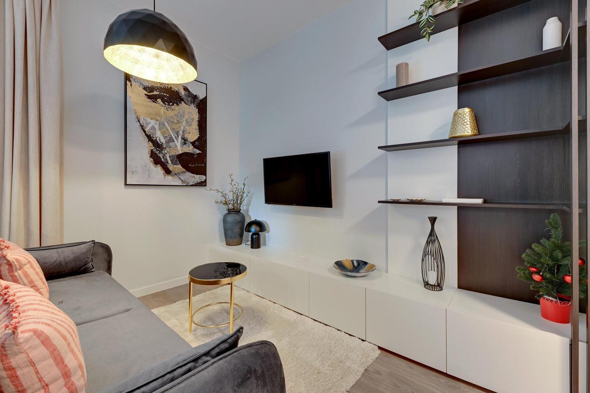 Scala 60D City Center Apartments With Parking By Lion Apartments Γκντανσκ Εξωτερικό φωτογραφία