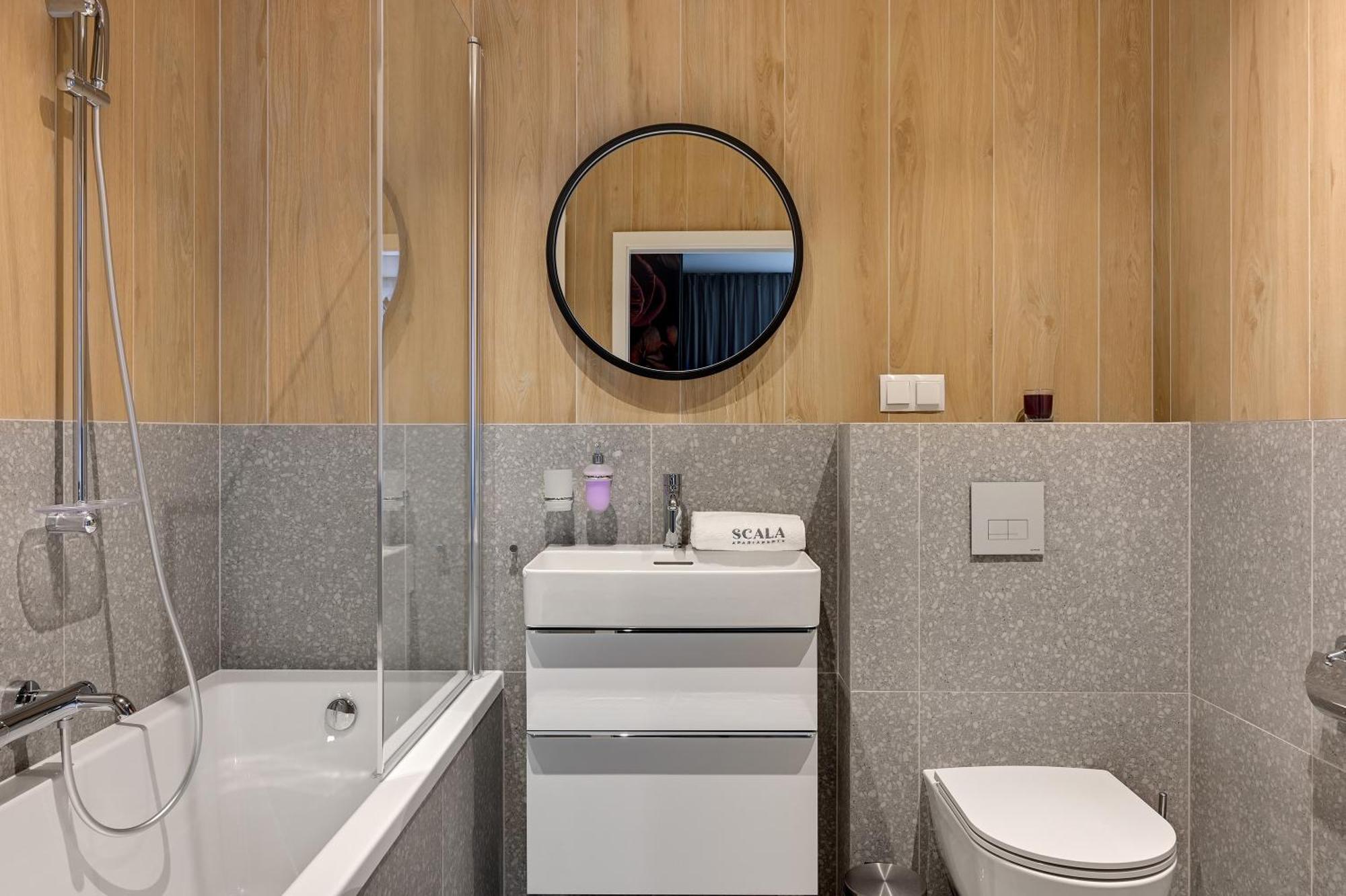 Scala 60D City Center Apartments With Parking By Lion Apartments Γκντανσκ Εξωτερικό φωτογραφία