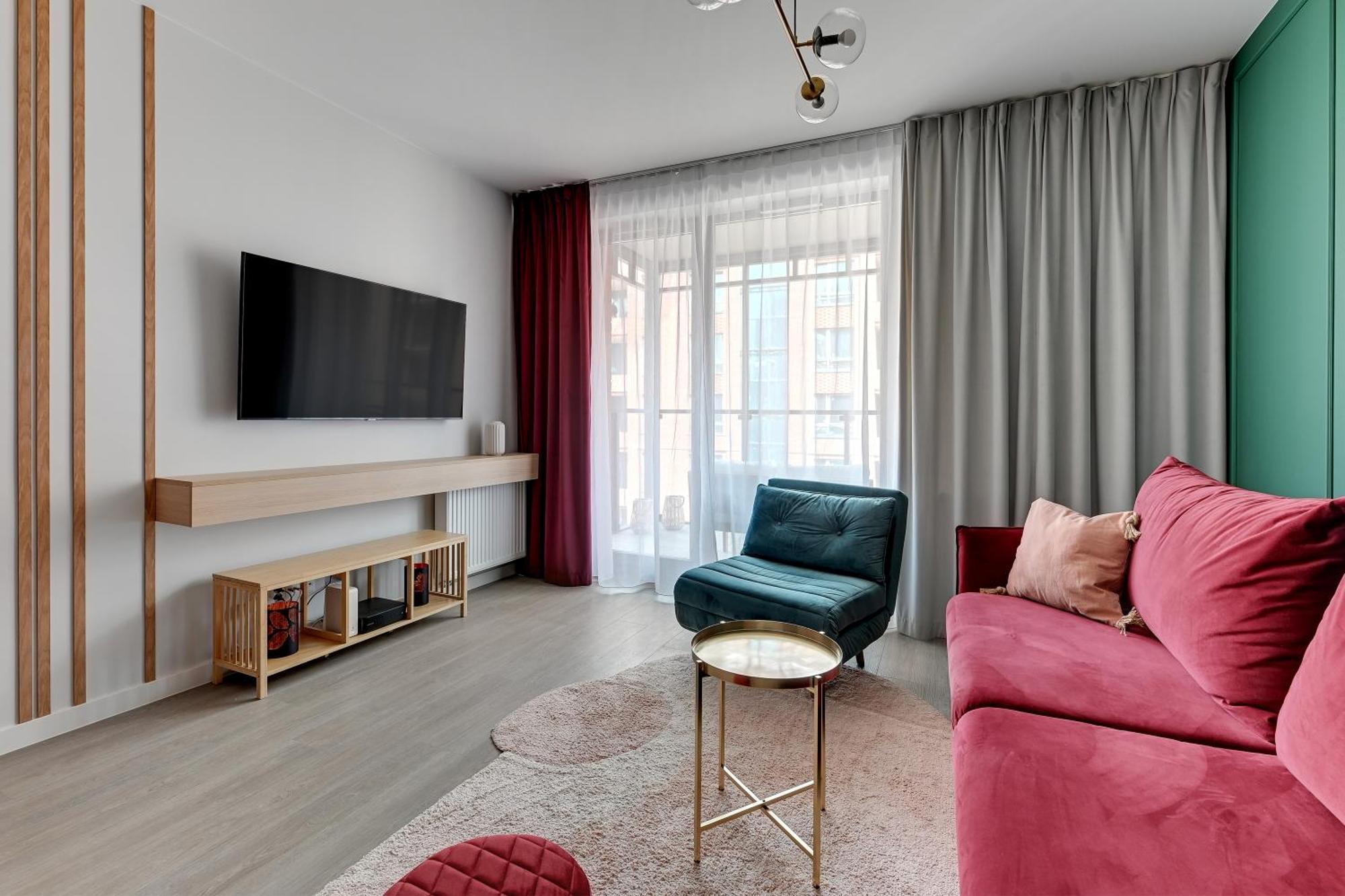 Scala 60D City Center Apartments With Parking By Lion Apartments Γκντανσκ Εξωτερικό φωτογραφία